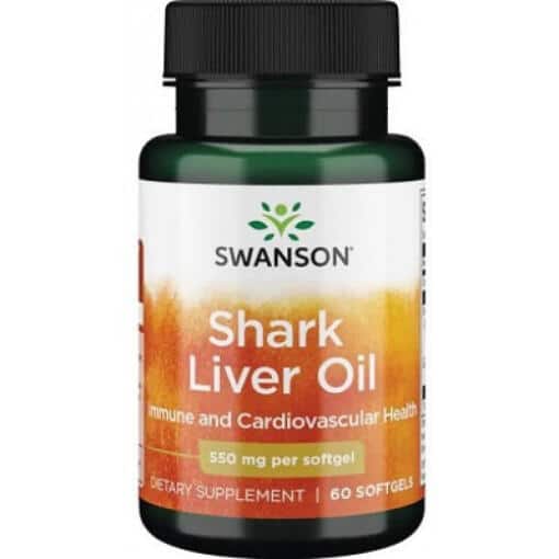 Swanson - Shark Liver Oil 60 softgels