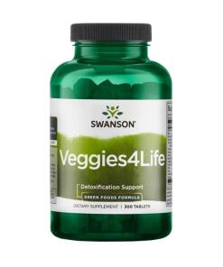 Swanson - Veggies4Life - 300 tabs