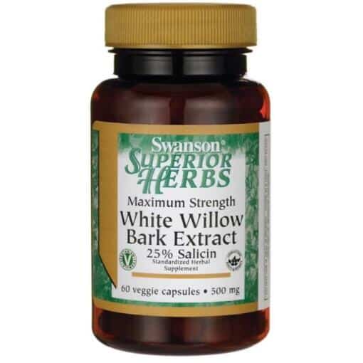 Swanson - White Willow Bark Extract 60 vcaps