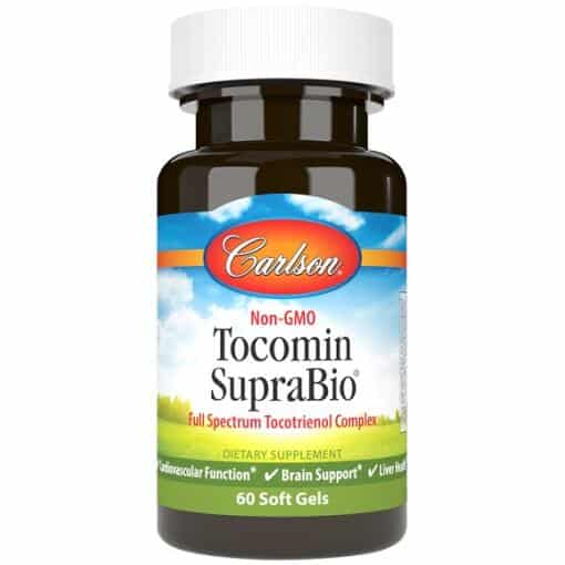 Carlson Labs - Tocomin SupraBio - 60 softgels