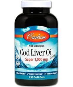 Carlson Labs - Wild Norwegian Cod Liver Oil Gems