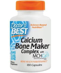 Doctor's Best - Calcium Bone Maker Complex with MCHCal - 180 caps