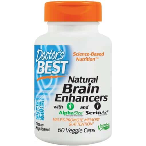 Doctor's Best - Natural Brain Enhancers - 60 vcaps