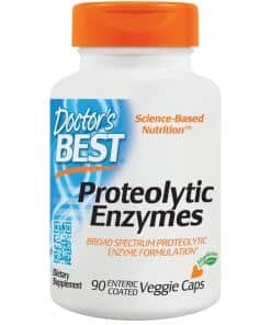 Doctor's Best - Proteolytic Enzymes - 90 vcaps