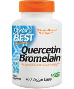 Doctor's Best - Quercetin Bromelain - 180 vcaps