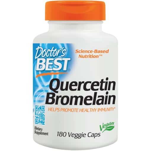 Doctor's Best - Quercetin Bromelain - 180 vcaps