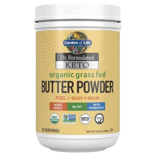 Garden of Life - Dr. Formulated Organic Grass Fed Butter Powder - 300g