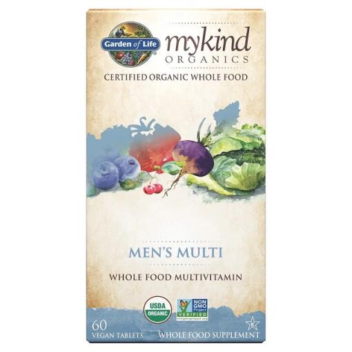 Garden of Life - Mykind Organics Men's Multi - 60 vegan tablets