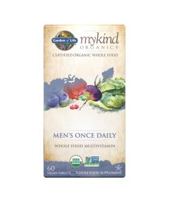 Garden of Life - Mykind Organics Men's Once Daily - 60 vegan tablets