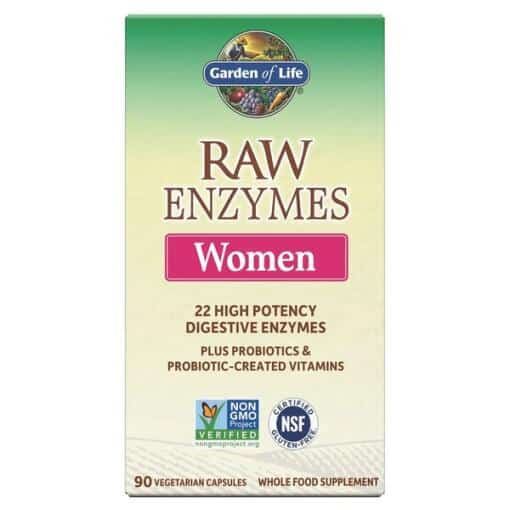 Garden of Life - Raw Enzymes Women - 90 vcaps