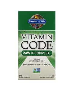 Garden of Life - Vitamin Code Raw K-Complex - 60 vegan caps