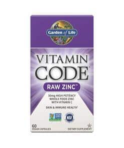 Garden of Life - Vitamin Code Raw Zinc - 60 vegan caps