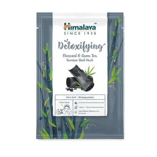 Himalaya - Detoxifying Charcoal & Green Tea Bamboo Sheet Mask - 30 ml.