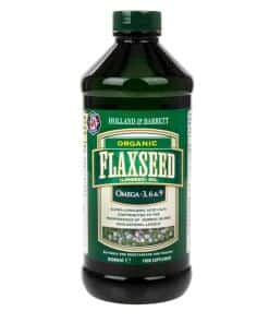Holland & Barrett - Flaxseed Oil - 500 ml.