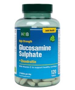 Holland & Barrett - High Strength Glucosamine Sulphate + Chondroitin - 120 tabs