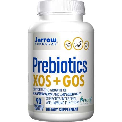 Jarrow Formulas - Prebiotics XOS + GOS - 90 chewable tabs