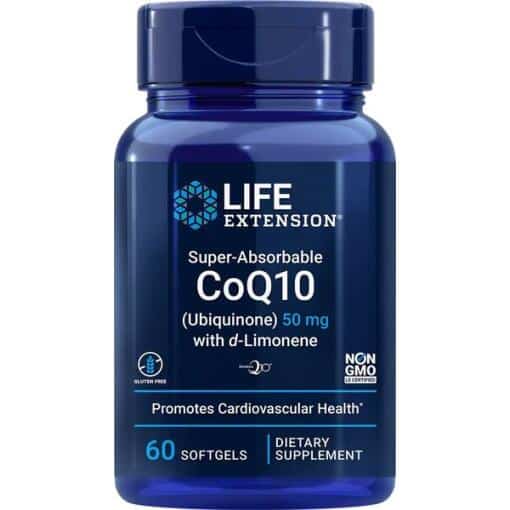 Life Extension - Super-Absorbable CoQ10 (Ubiquinone) with d-Limonene