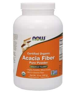 NOW Foods - Acacia Fiber Organic Powder - 340g
