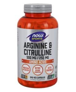 NOW Foods - Arginine & Citrulline - 240 vcaps