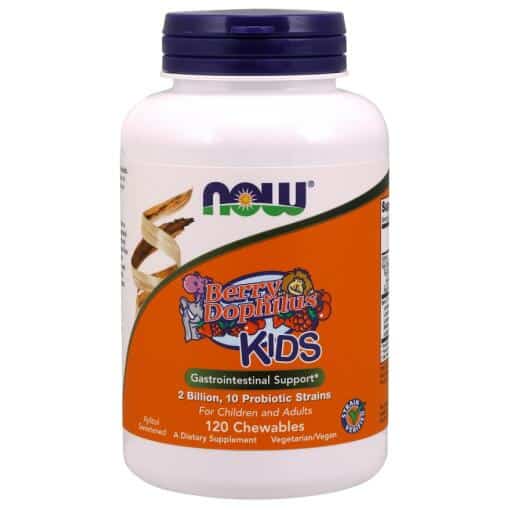 NOW Foods - BerryDophilus Kids - 120 chewables