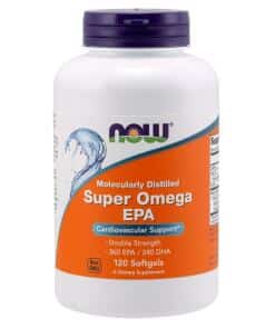 NOW Foods - Super Omega EPA Molecularly Distilled - 120 softgels