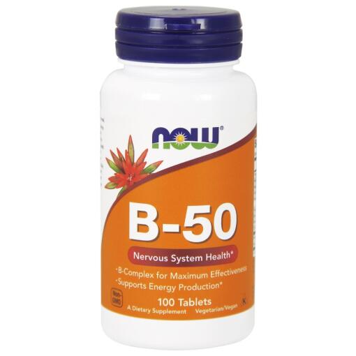 NOW Foods - Vitamin B-50 - 100 tablets