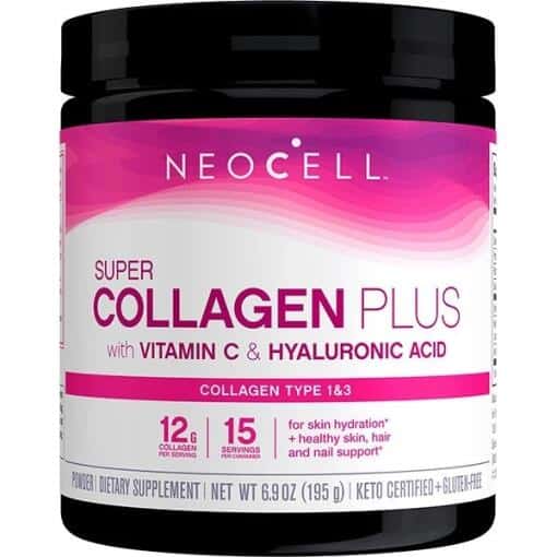 NeoCell - Super Collagen Plus with Vitamin C & Hyaluronic Acid - 195g