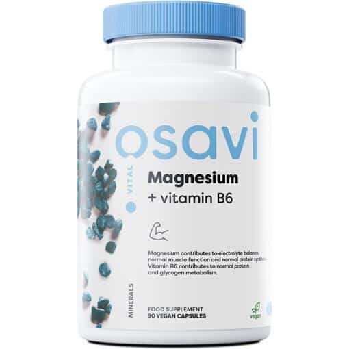 Osavi - Magnesium + Vitamin B6 - 90 vegan caps