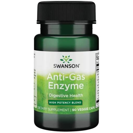 Swanson - Anti-Gas Enzyme - 90 vcaps
