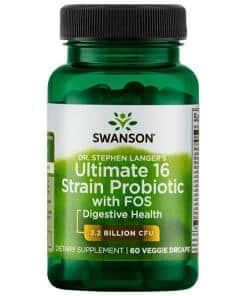 Swanson - Dr. Stephen Langer's Ultimate 16 Strain Probiotic with FOS