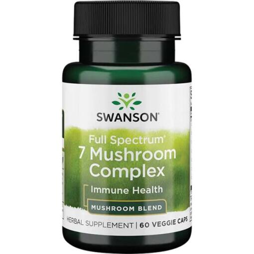 Swanson - Full Spectrum 7 Mushroom Complex - 60 vcaps