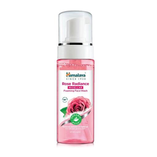Himalaya - Organic Rose Radiance Micellar Foaming Face Wash - 150 ml.