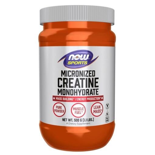 NOW Foods - Micronized Creatine Monohydrate - 500g