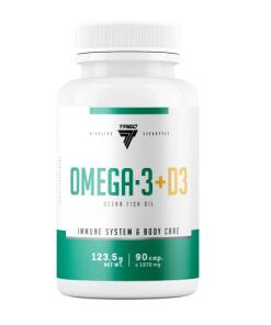 Trec Nutrition - Omega-3 + D3 - 90 caps