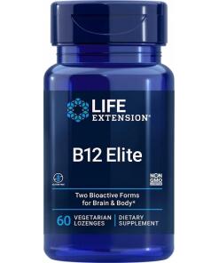 Life Extension - B12 Elite - 60 vegetarian lozenges