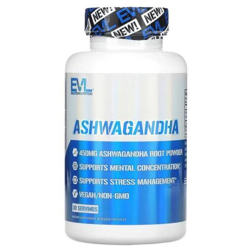 EVLution Nutrition - Ashwagandha - 30 vcaps