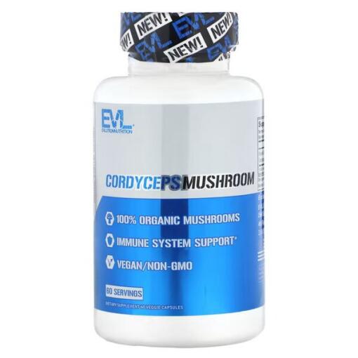 EVLution Nutrition - Cordyceps Mushroom - 60 vcaps
