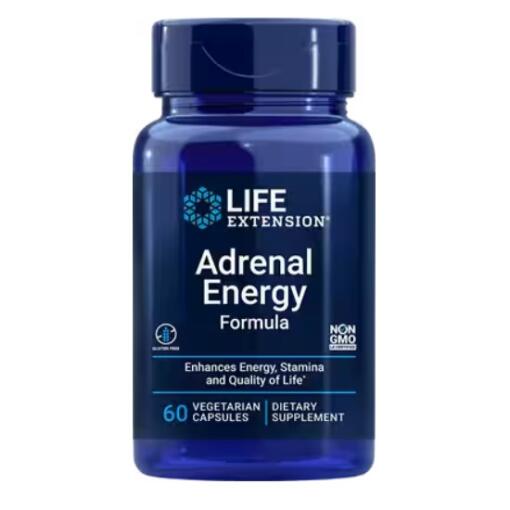 Life Extension - Adrenal Energy Formula - 60 vcaps (EAN 737870162803)