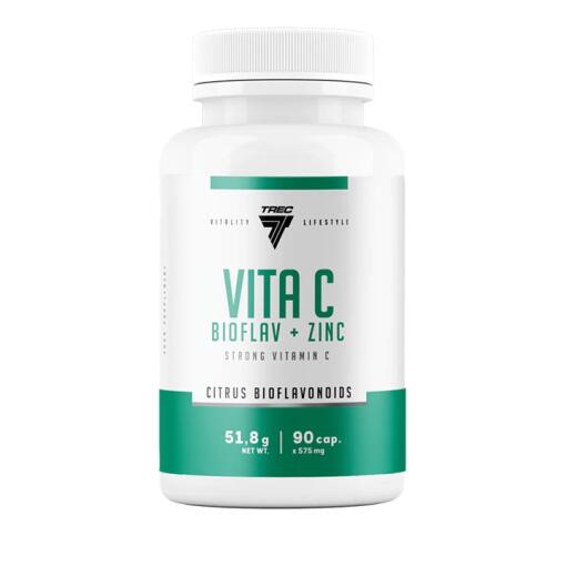 Trec Nutrition - Vita C Bioflav + Zinc - 90 caps