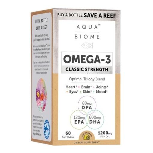 Enzymedica - Aqua Biome Omega-3 Classic Strength