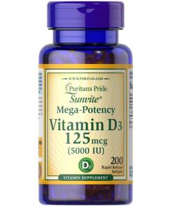 Puritan's Pride - Mega-Potency Vitamin D3