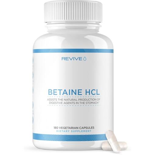 Revive - Betaine HCl - 180 vcaps